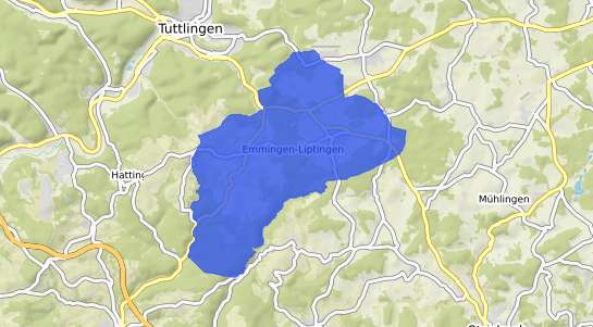 Bodenrichtwertkarte Emmingen Liptingen